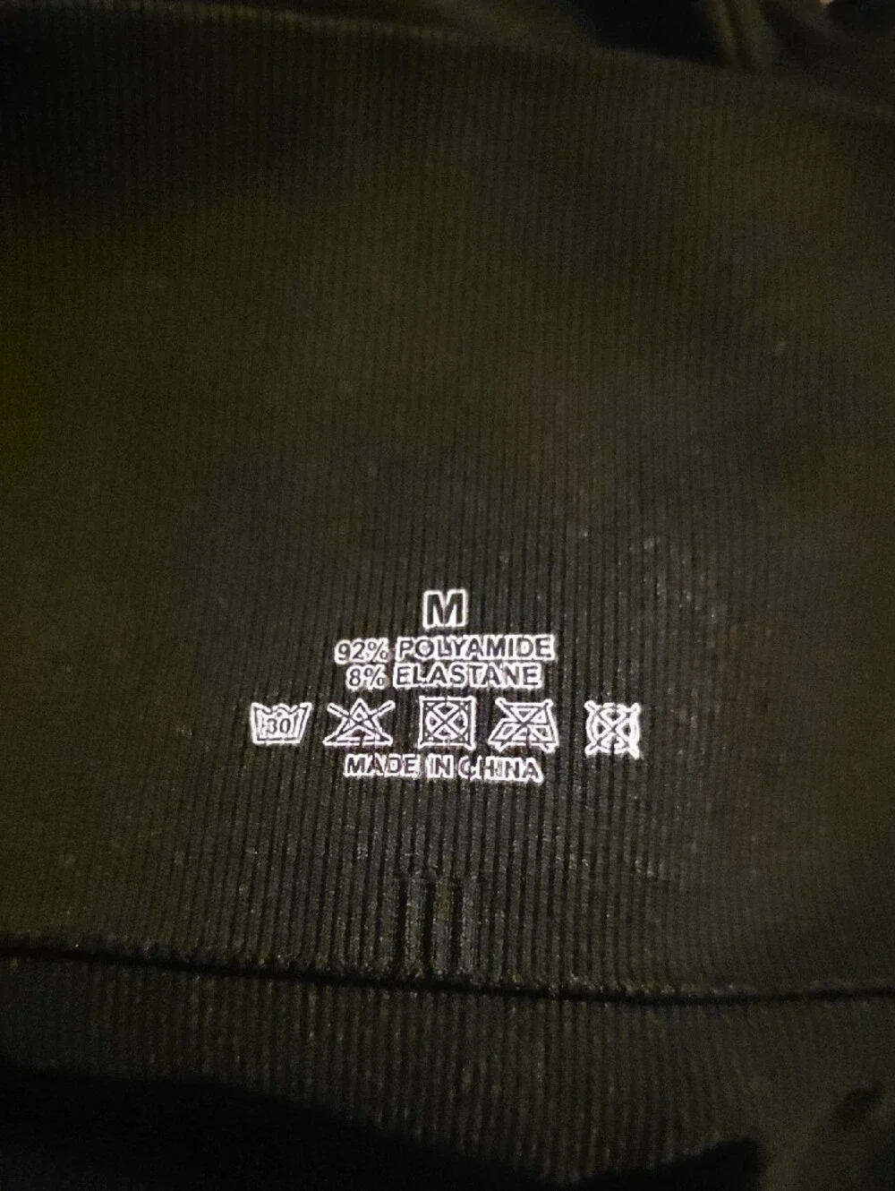 High-Waist Black Leggings